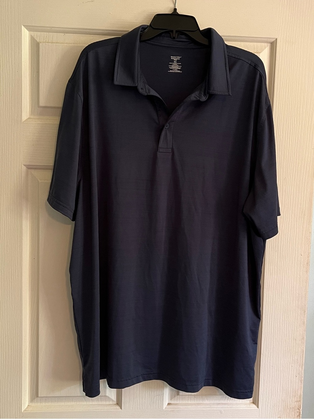 Men's Dark Navy Short-Sleeve Polo Shirt